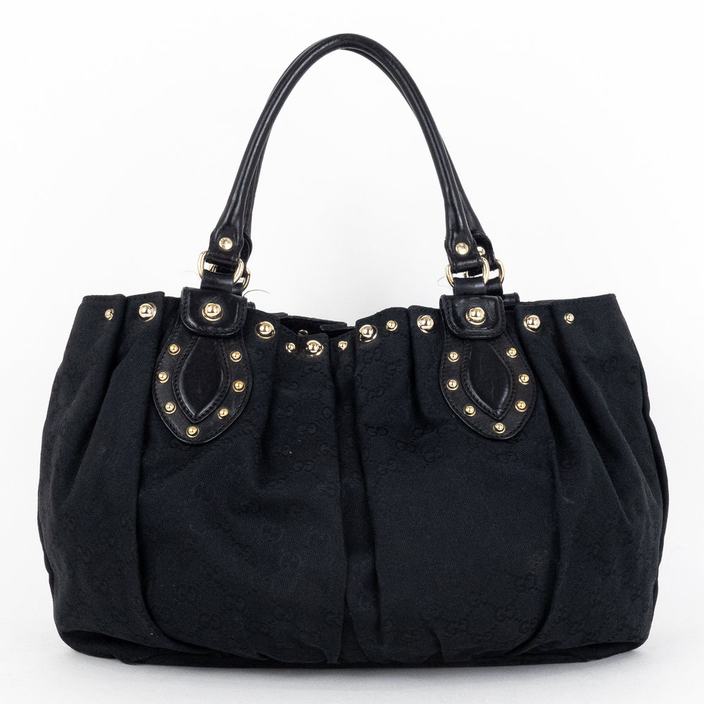 Gucci Studded Pelham Tote